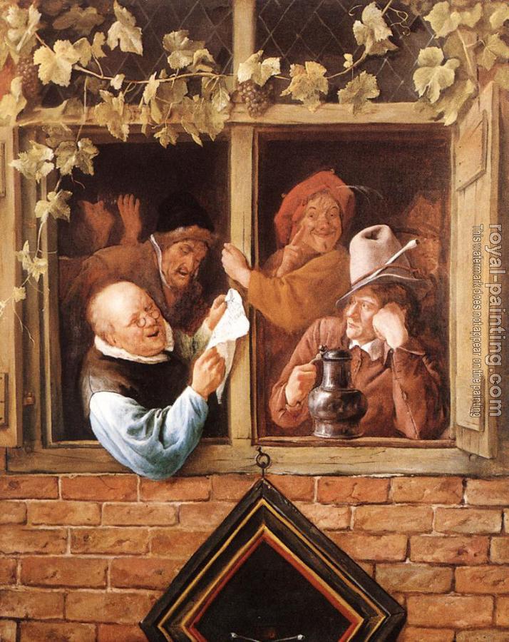 Jan Steen : Rhetoricians at a Window